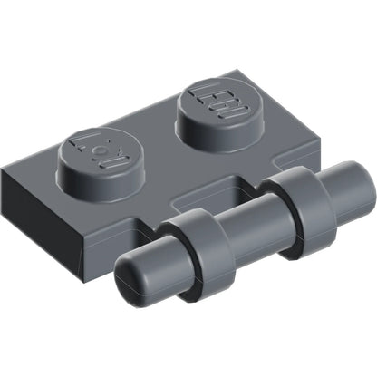 Part 2540 - Plate, Modified 1 x 2 with Bar Handle on Side - Free Ends
