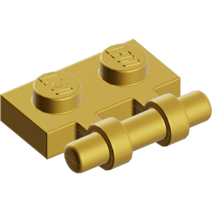 Part 2540 - Plate, Modified 1 x 2 with Bar Handle on Side - Free Ends