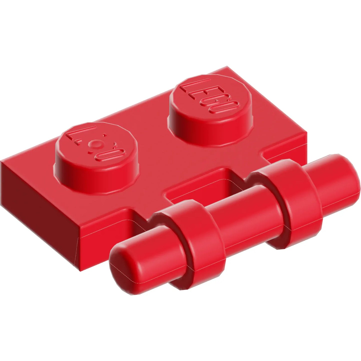 Part 2540 - Plate, Modified 1 x 2 with Bar Handle on Side - Free Ends