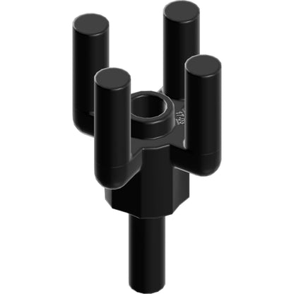 Part 2566 - Bar 1.2L with Top Stud and 4 Bar Arms Up (Palm Tree Top)