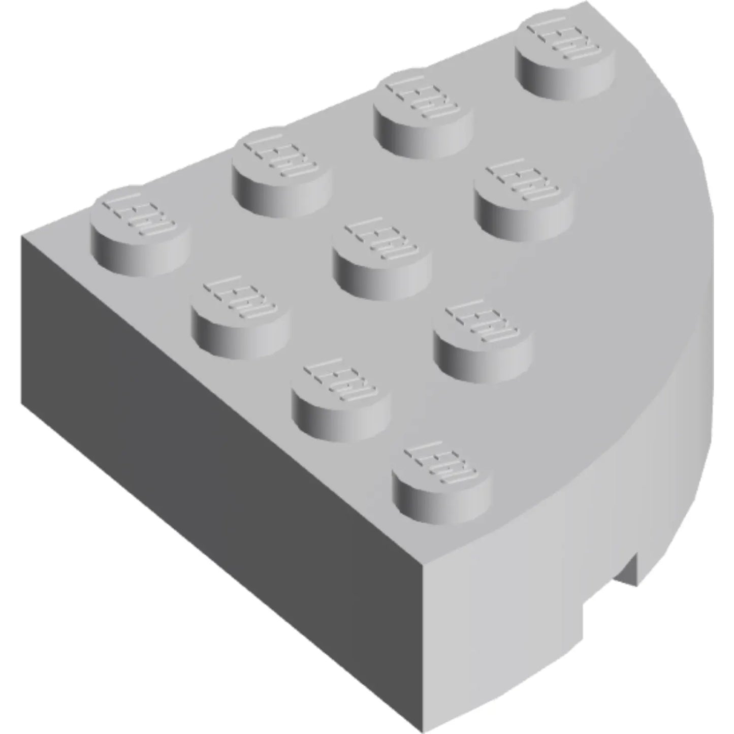 Part 2577 - Brick, Round Corner 4 x 4 Full Brick