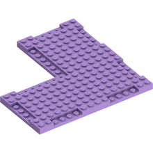 Part 2612 - Brick, Modified Corner 16 x 16 x 2/3 with 7 x 7 Inside Corner and 1 x 4 Side Indentations