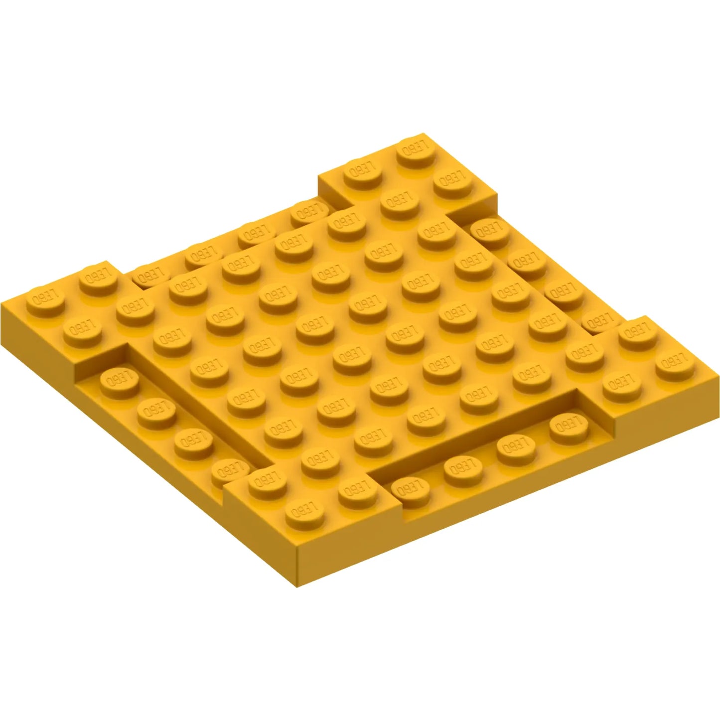 Part 2628 - Brick, Modified 8 x 8 x 2/3 with 1 x 4 Indentations