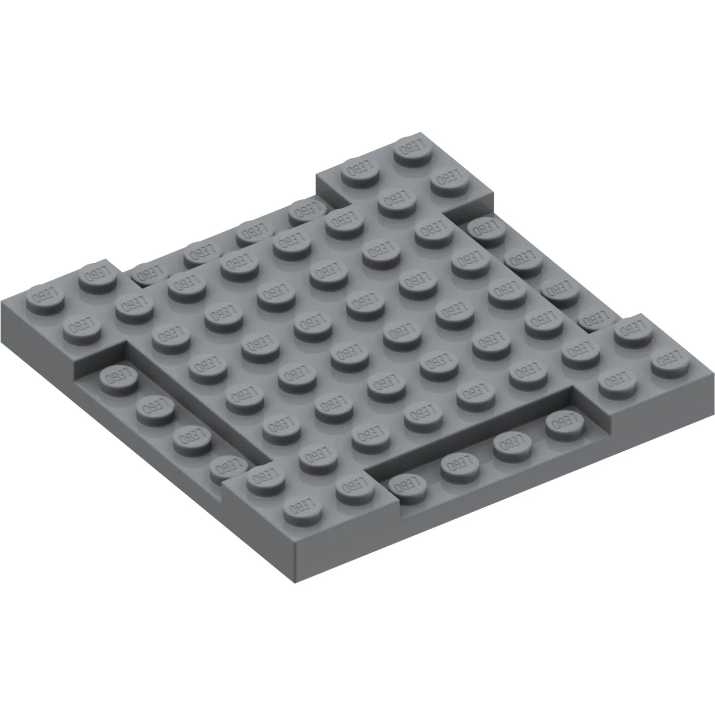 Part 2628 - Brick, Modified 8 x 8 x 2/3 with 1 x 4 Indentations