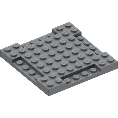 Part 2628 - Brick, Modified 8 x 8 x 2/3 with 1 x 4 Indentations