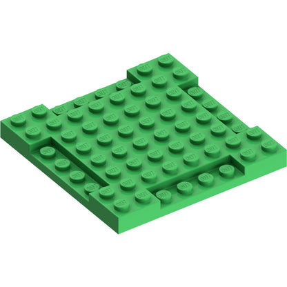 Part 2628 - Brick, Modified 8 x 8 x 2/3 with 1 x 4 Indentations