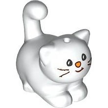 Part 2652pb06 - Cat, Friends, Large, Sitting with Black Eyes, Reddish Brown Whiskers, and Orange Nose Pattern