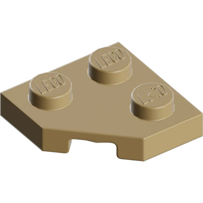 Teil 26601 - Keil, Platte 2 x 2, Ecke abgeschnitten