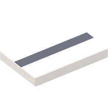 Teil 26603pb032 - Fliese 2 x 3 mit dunkelblauem Streifenmuster
