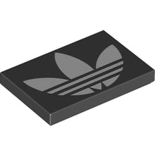 Part 26603pb179 - Tile 2 x 3 with White Adidas Trefoil Logo Pattern