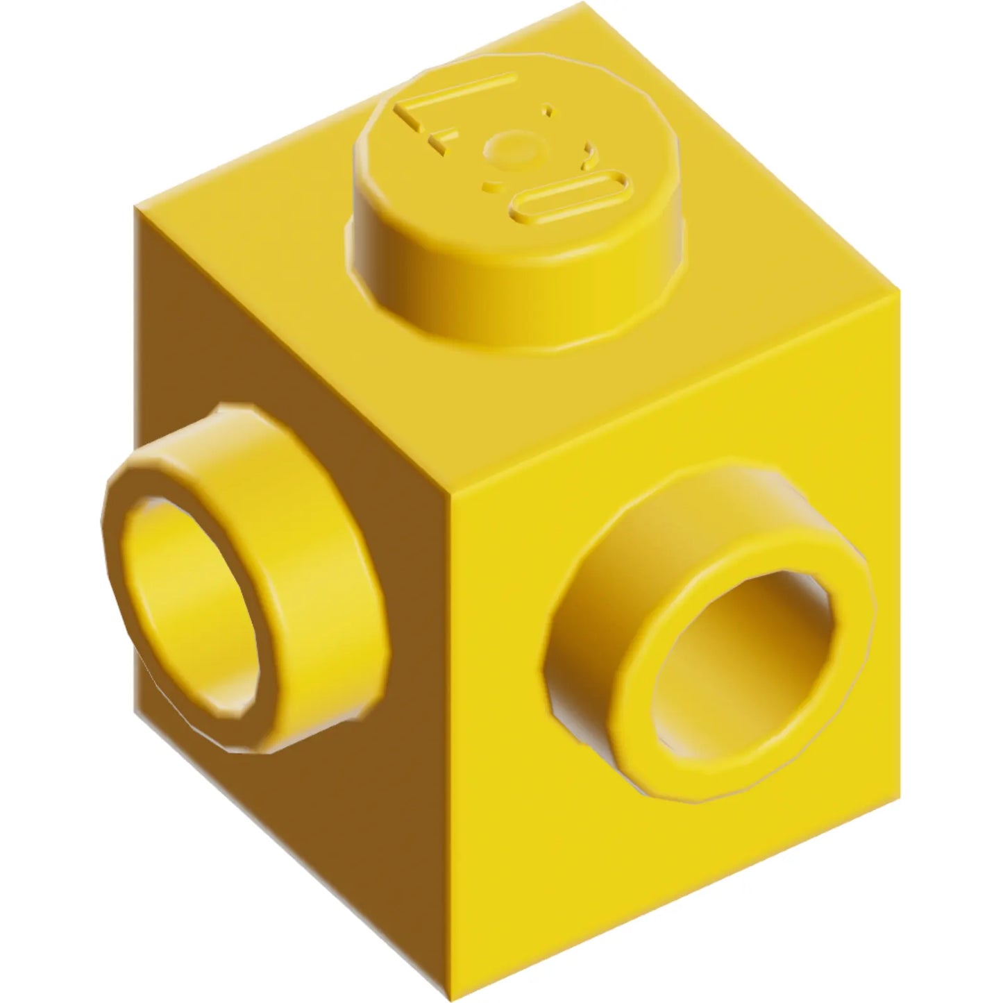 Part 26604 - Brick, Modified 1 x 1 with Studs on 2 Sides, Adjacent