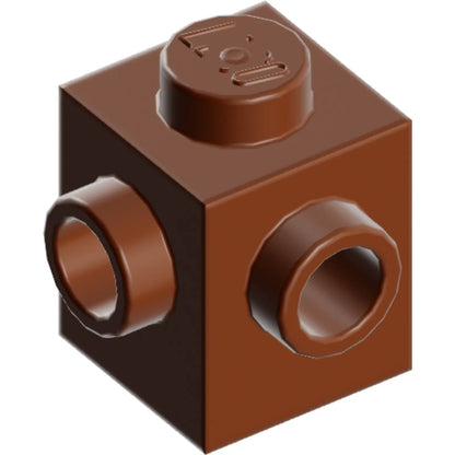 Part 26604 - Brick, Modified 1 x 1 with Studs on 2 Sides, Adjacent