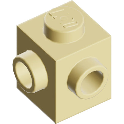 Part 26604 - Brick, Modified 1 x 1 with Studs on 2 Sides, Adjacent