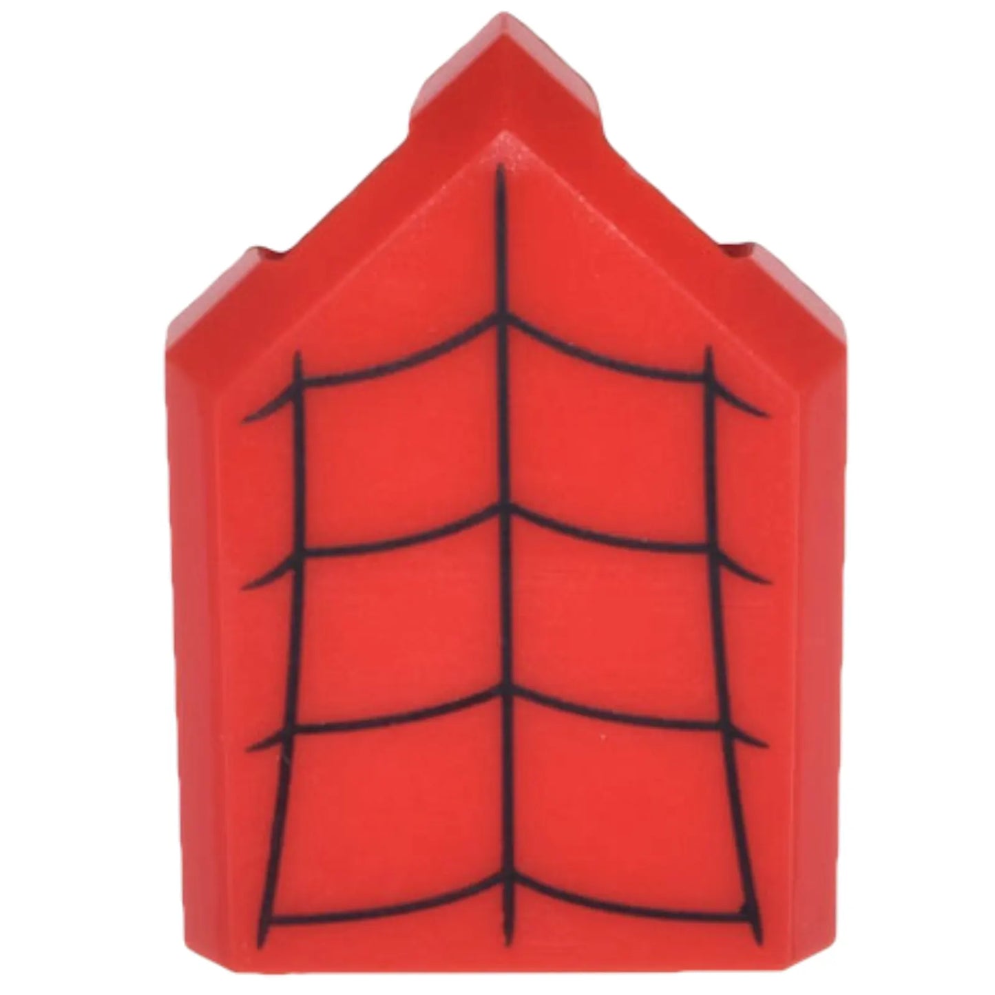 Part 22385pb269 - Tile, Modified 2 x 3 Pentagonal with Black Spider Web Pattern