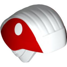 Part 27135pb02 - Minifigure, Headgear Helmet SW Rebel Trooper with Red Sides Pattern (Cloud Car Pilot)