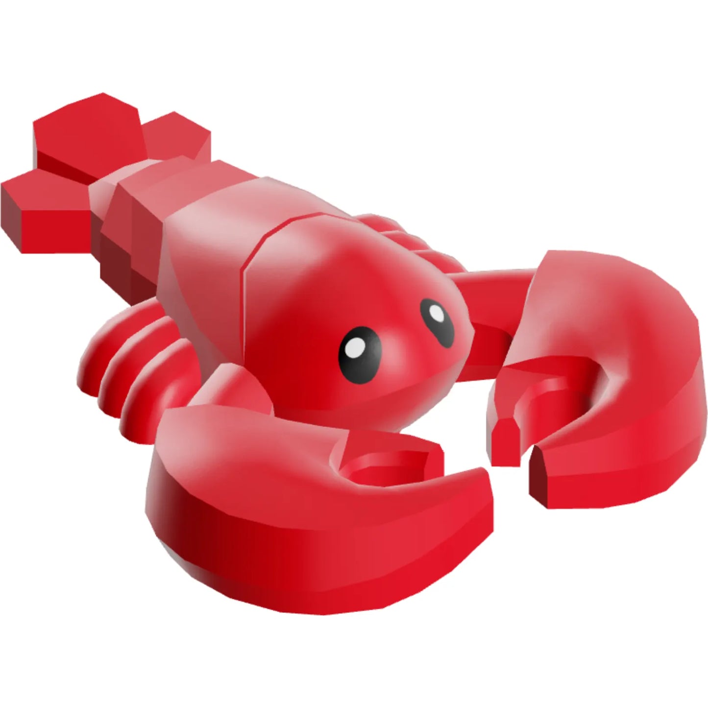 Part 27152pb01 - Lobster with Black Eyes Pattern