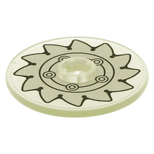 Part 2723pb035 - Technic, Disk 3 x 3 with Silver Circular Saw Blade Pattern (Sticker) - Set 8648