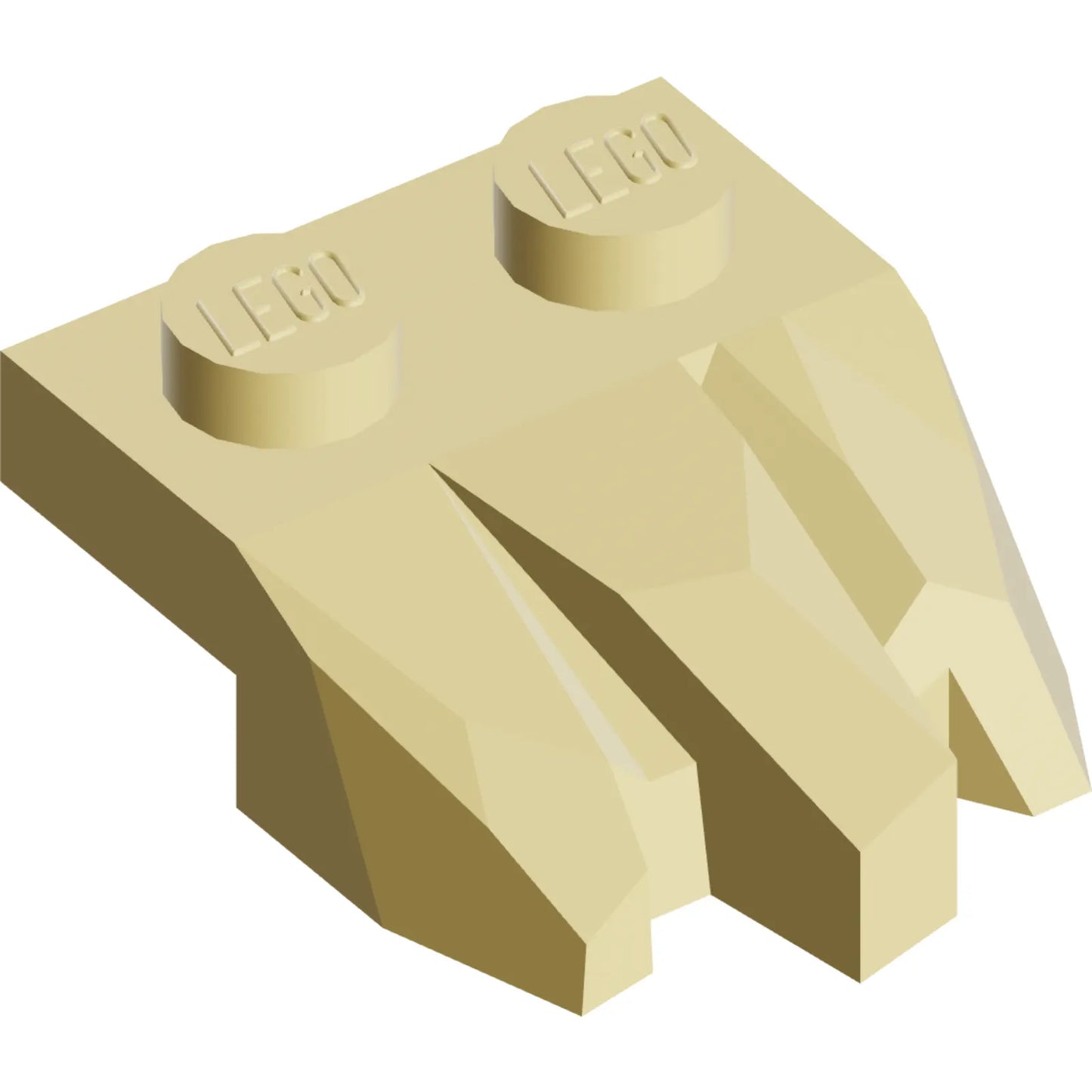 Part 27261 - Plate, Modified 1 x 2 with 3 Claws / Rock Fingers