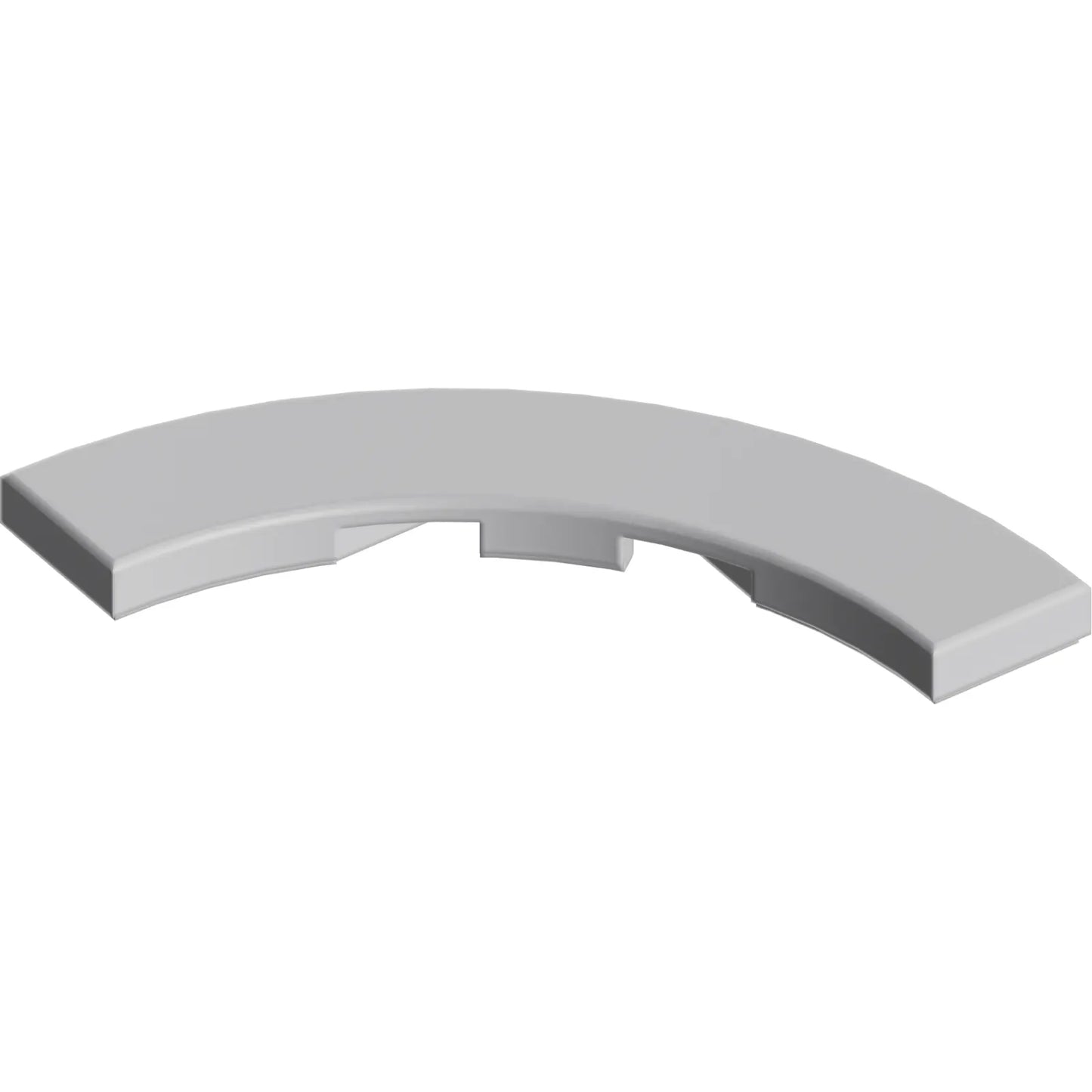 Part 27507 - Tile, Round Corner 4 x 4 Macaroni Wide