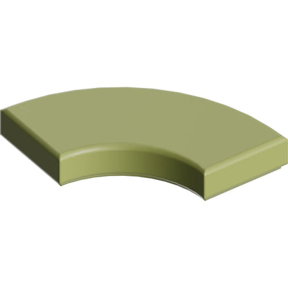 Part 27925 - Tile, Round Corner 2 x 2 Macaroni
