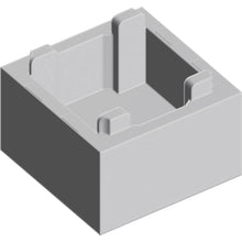 Part 2821 - Container, Box 2 x 2 x 1 - Top Opening with Raised Inner Bottom
