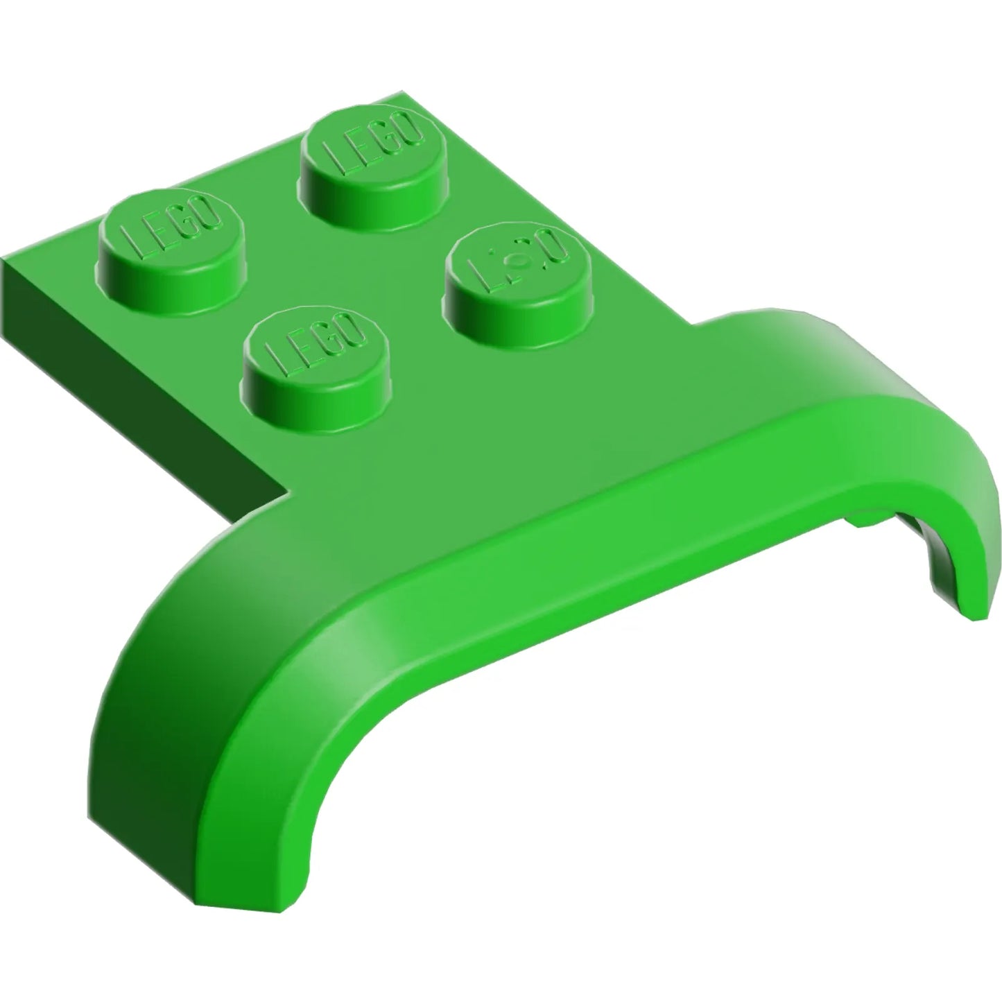 Part 28326 - Vehicle, Mudguard 4 x 3 x 1 with Arch Curved