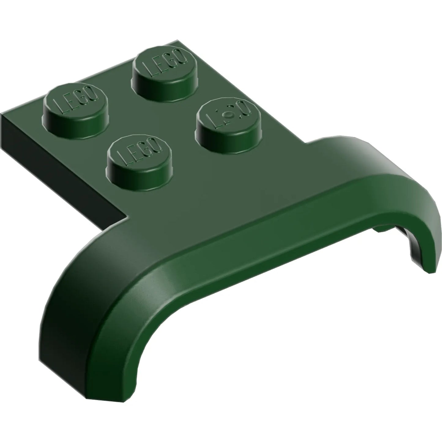 Part 28326 - Vehicle, Mudguard 4 x 3 x 1 with Arch Curved