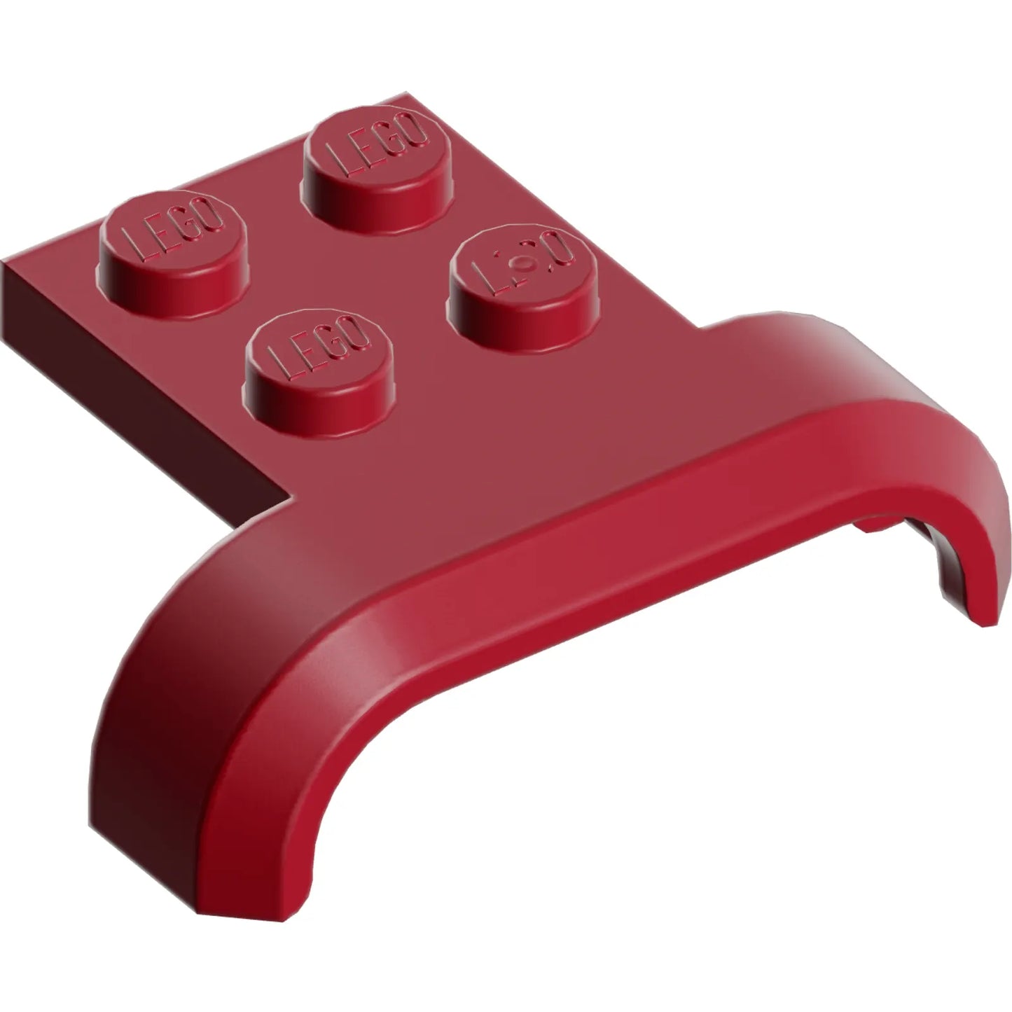 Part 28326 - Vehicle, Mudguard 4 x 3 x 1 with Arch Curved