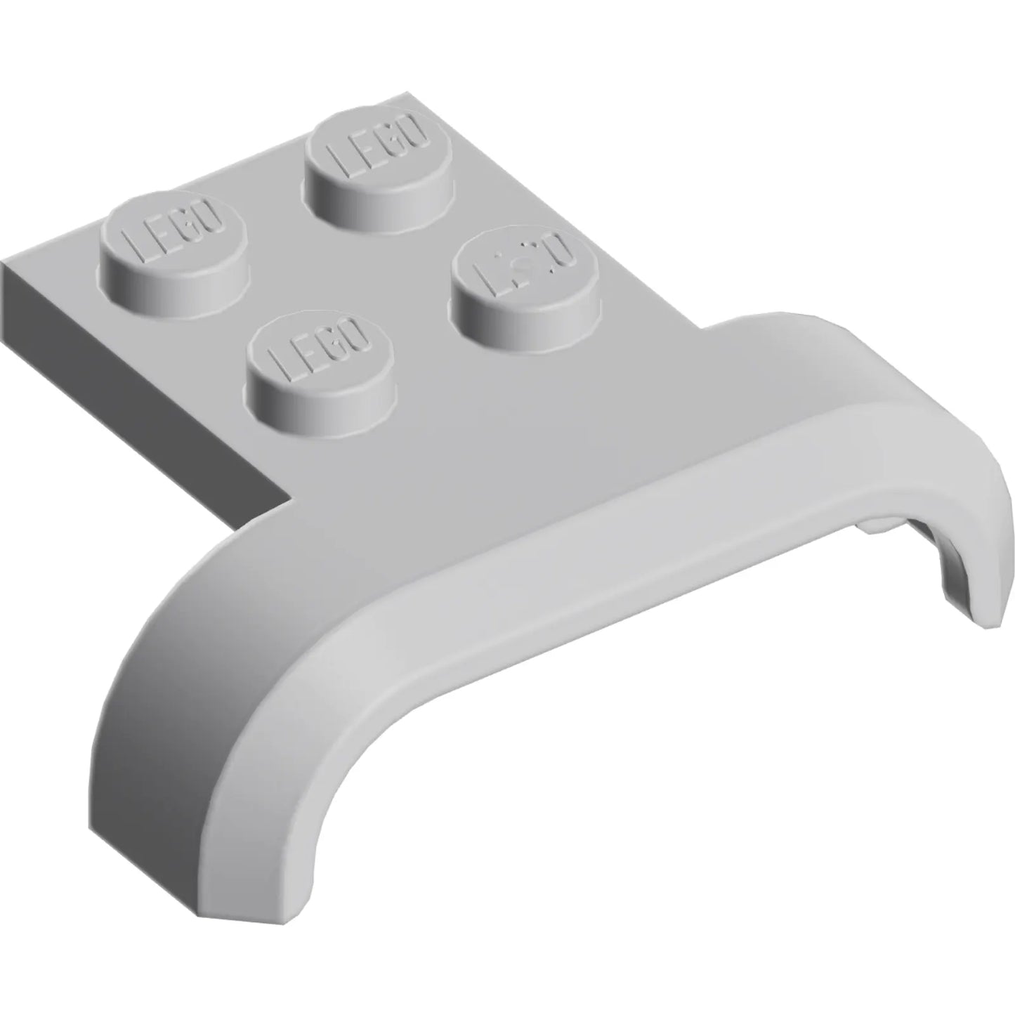 Part 28326 - Vehicle, Mudguard 4 x 3 x 1 with Arch Curved