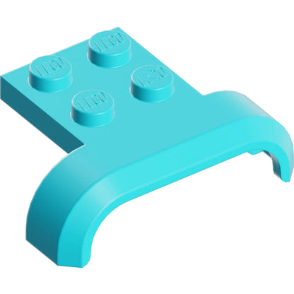 Part 28326 - Vehicle, Mudguard 4 x 3 x 1 with Arch Curved