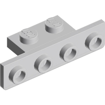 Part 28802 - Bracket 1 x 2 - 1 x 4 with Two Rounded Corners at the Bottom
