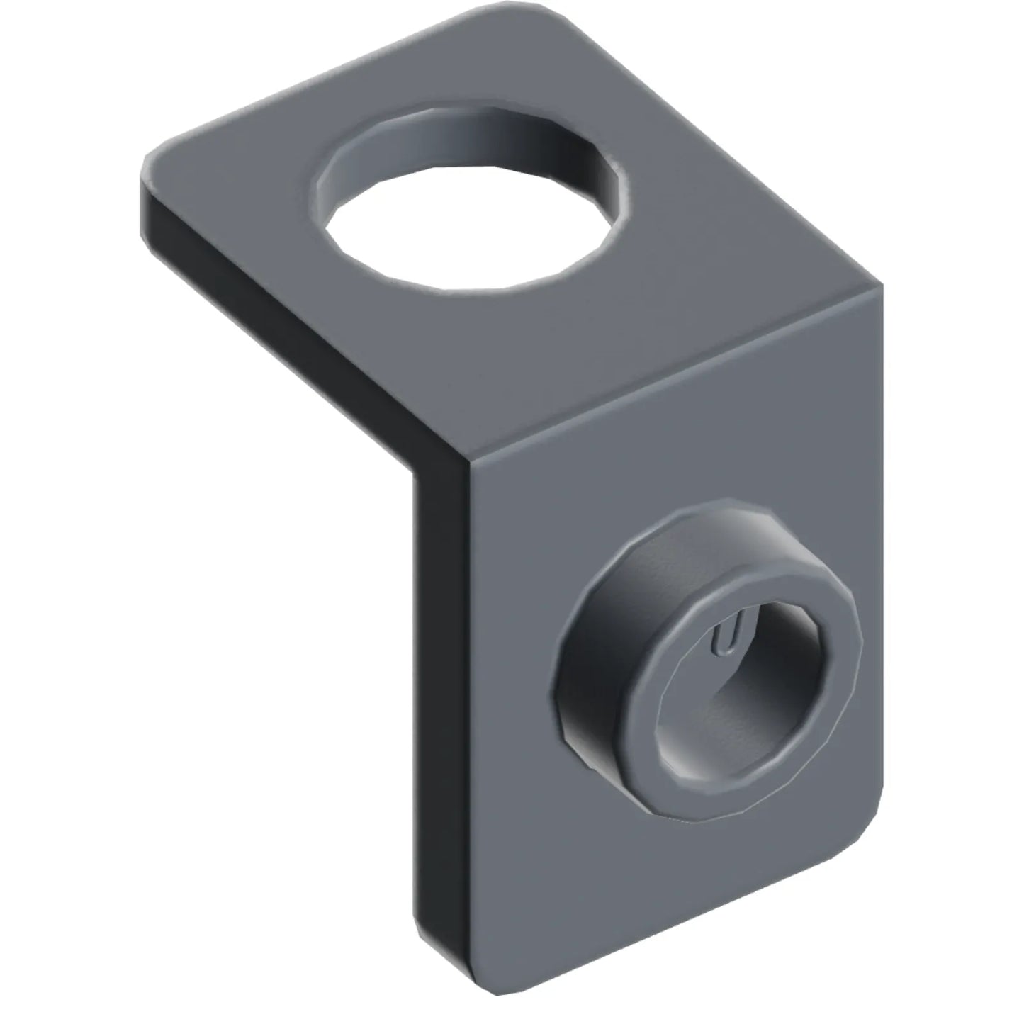 Part 28974 - Minifigure Neck Bracket with Back Stud - Thick Back Wall