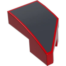 Part 29120pb031 - Wedge 2 x 1 x 2/3 Left with Dark Bluish Gray Surface Pattern