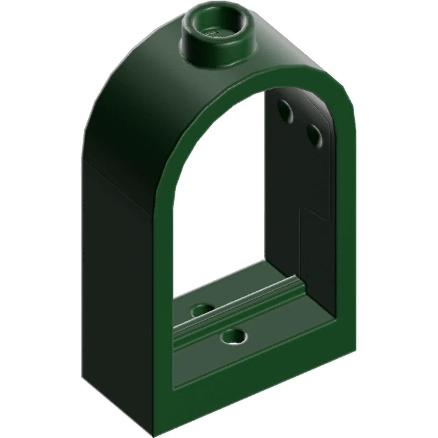 Part 30044 - Window 1 x 2 x 2 2/3 with Rounded Top