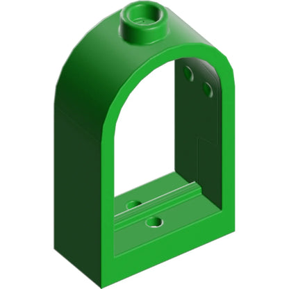 Part 30044 - Window 1 x 2 x 2 2/3 with Rounded Top