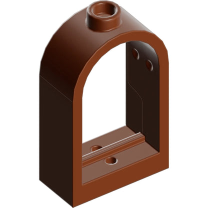 Part 30044 - Window 1 x 2 x 2 2/3 with Rounded Top