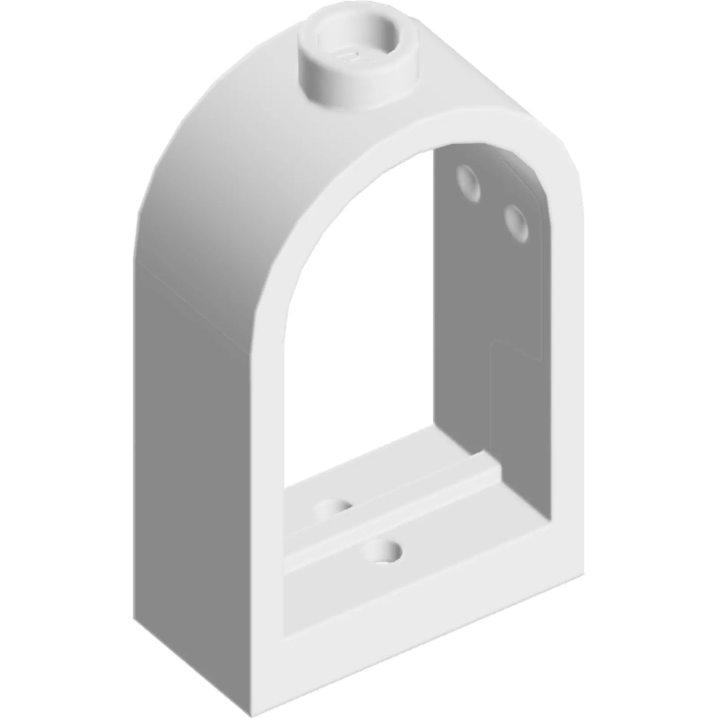 Part 30044 - Window 1 x 2 x 2 2/3 with Rounded Top