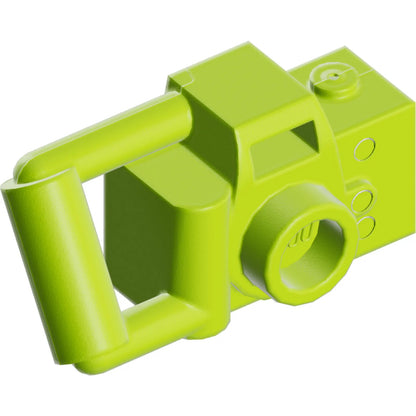 Part 30089b - Minifigure, Utensil Camera Handheld Style with Extended Bar Handle