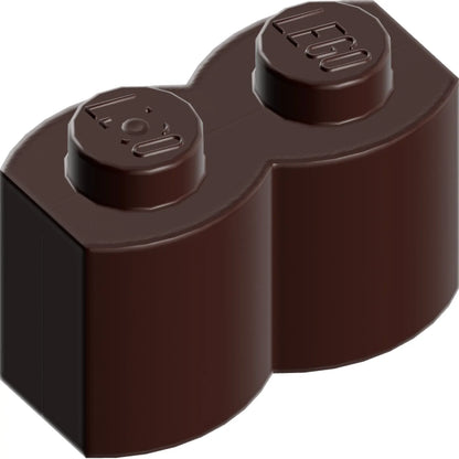 Part 30136 - Brick, Modified 1 x 2 with Log Profile