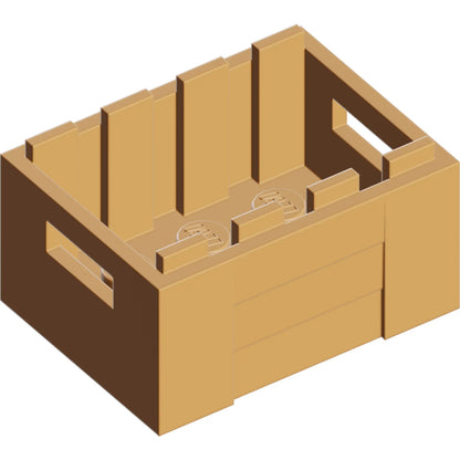 Part 30150 - Container, Crate 3 x 4 x 1 2/3 with Handholds