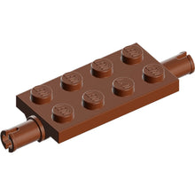 Part 30157 - Plate, Modified 2 x 4 with Pins and Thin Angled Supports