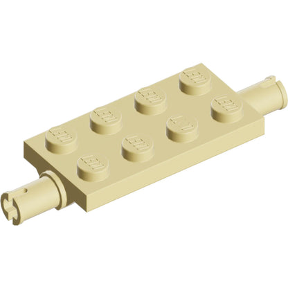 Part 30157 - Plate, Modified 2 x 4 with Pins and Thin Angled Supports