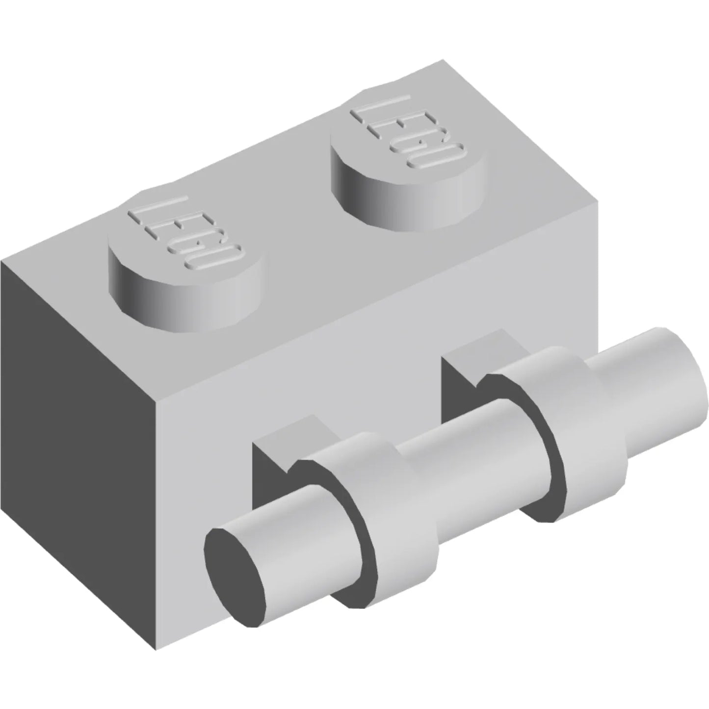 Part 30236 - Brick, Modified 1 x 2 with Bar Handle on Side