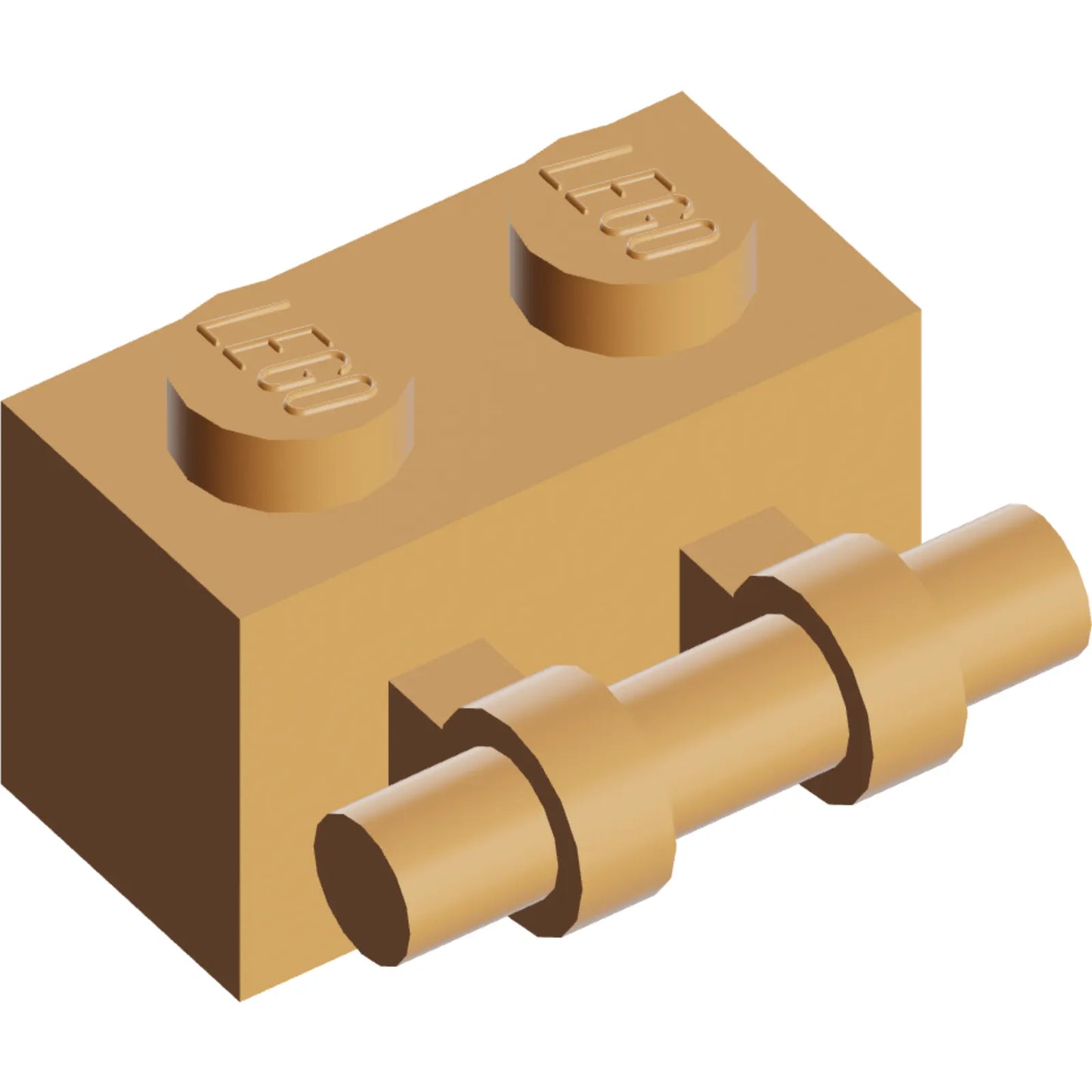 Part 30236 - Brick, Modified 1 x 2 with Bar Handle on Side