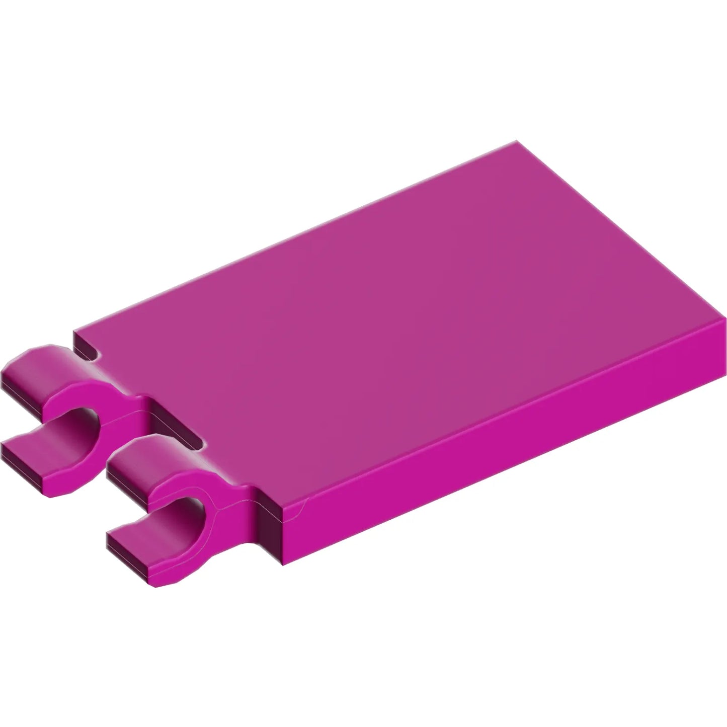Part 30350b - Tile, Modified 2 x 3 with 2 Open O Clips