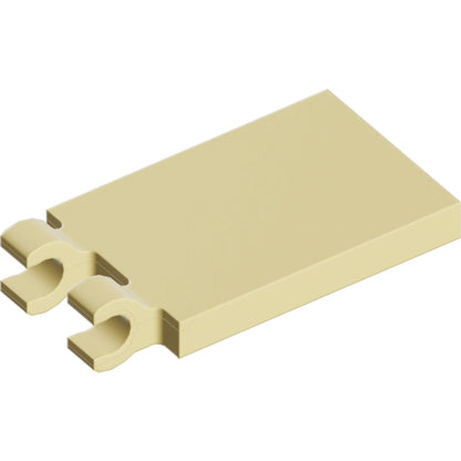 Part 30350b - Tile, Modified 2 x 3 with 2 Open O Clips