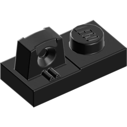 Part 30383 - Hinge Plate 1 x 2 Locking with 1 Finger on Top