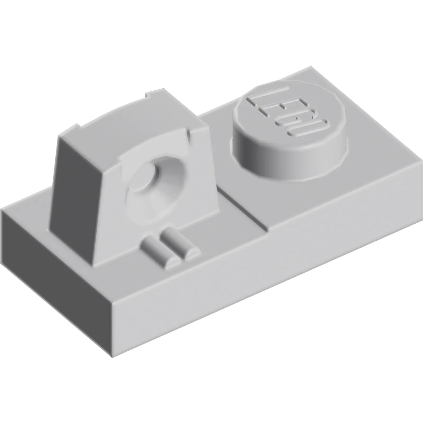 Part 30383 - Hinge Plate 1 x 2 Locking with 1 Finger on Top