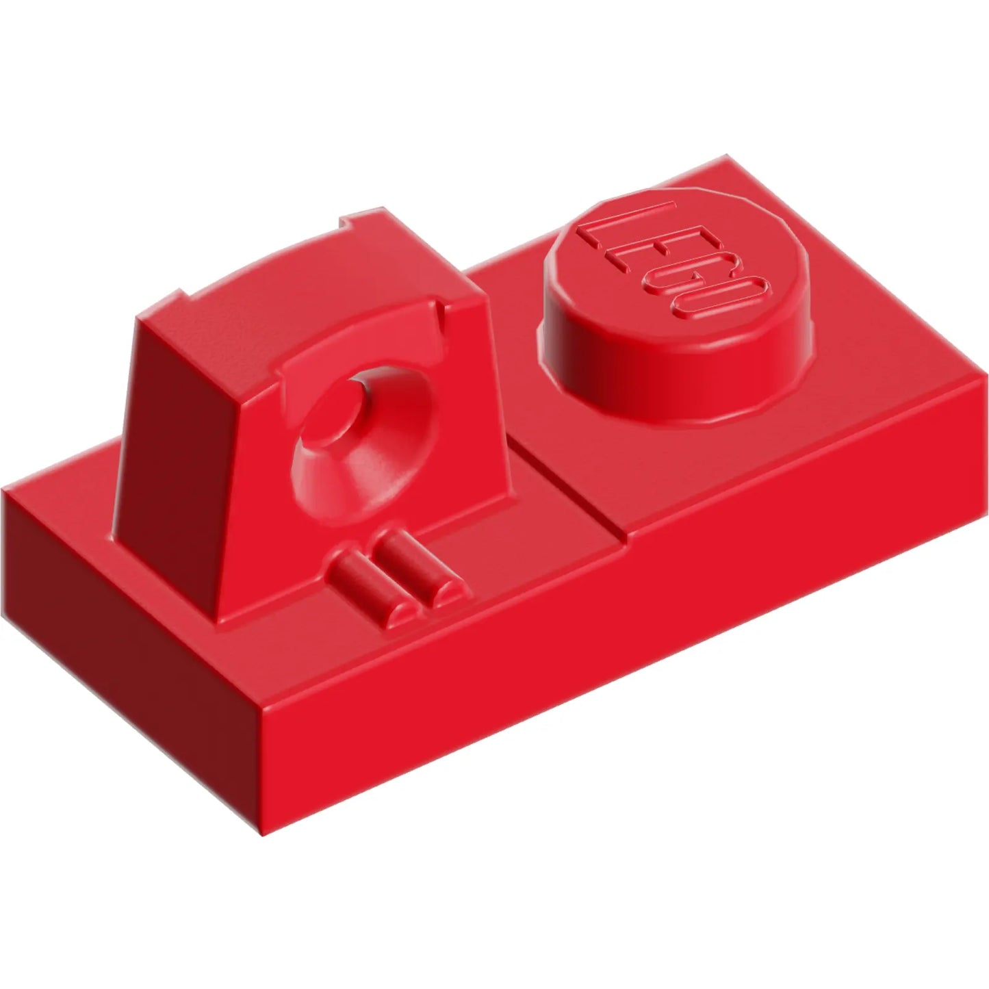Part 30383 - Hinge Plate 1 x 2 Locking with 1 Finger on Top
