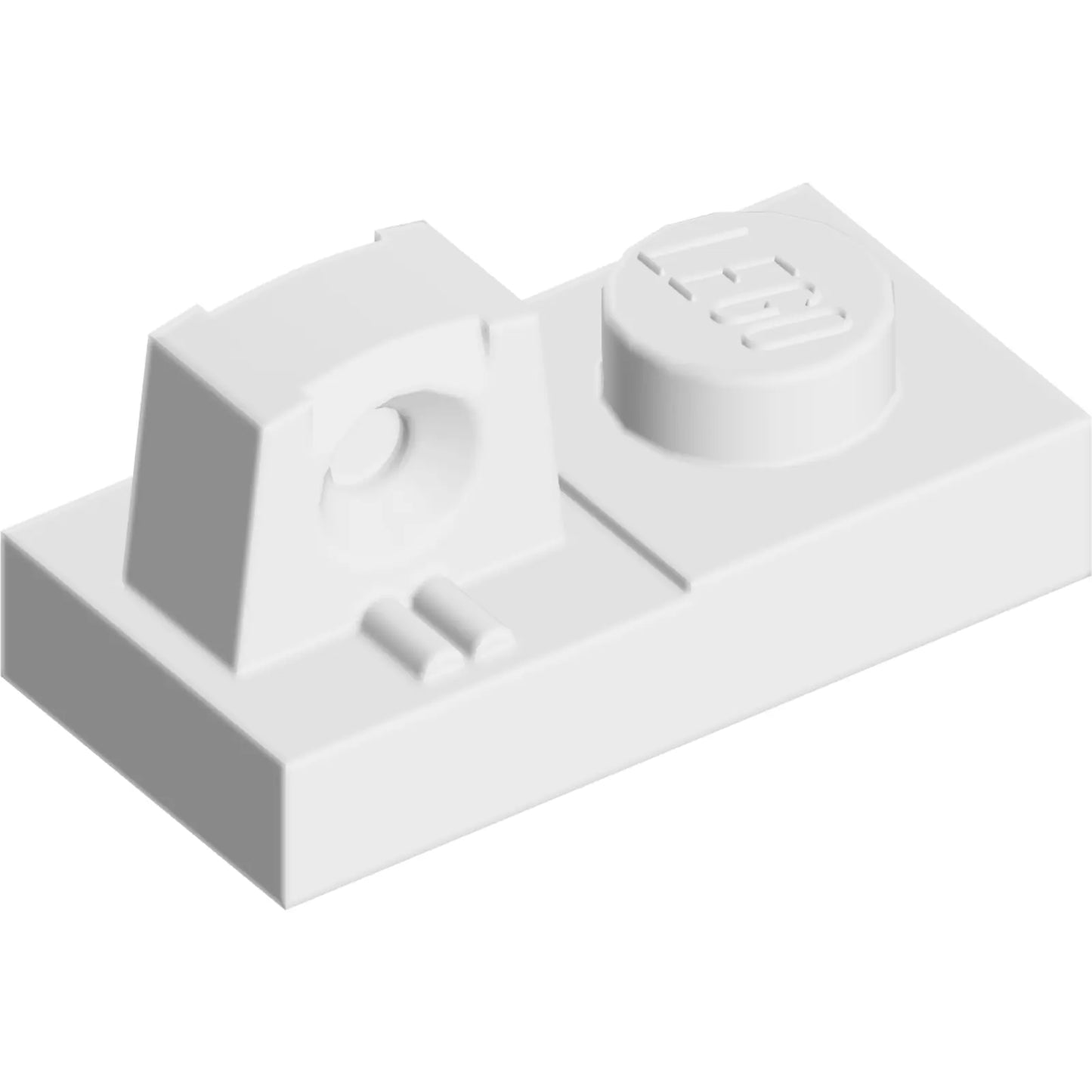 Part 30383 - Hinge Plate 1 x 2 Locking with 1 Finger on Top